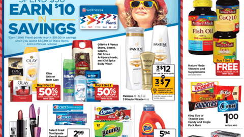 Rite Aid P&G 'Spend $30 Earn $10' Feature